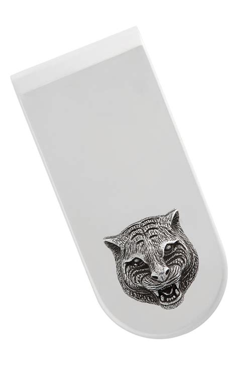 gucci money clip tiger